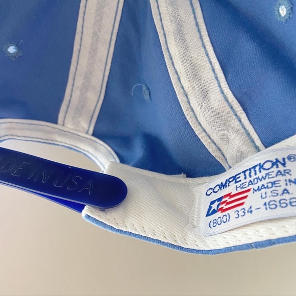 Vintage Nirvana Snapback Cap Blue Hat Deadstock (Made in USA) - Picture 2 of 3